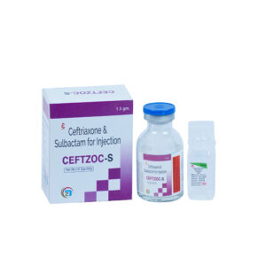 CEFTZOC-S 1.5 GM Injection | Ceftriaxone and Sulbactam Injection