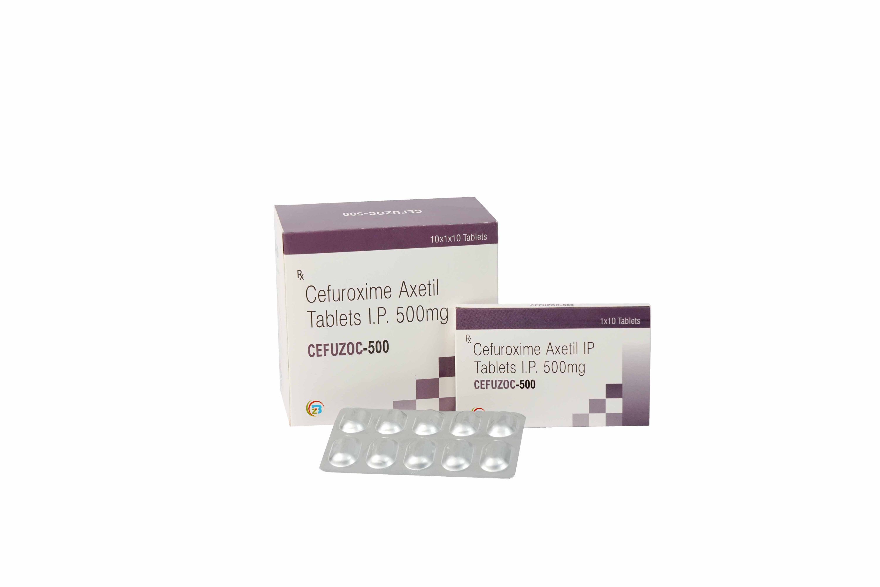CEFUZOC 500 mg Tablets | Broad-Spectrum Antibiotic