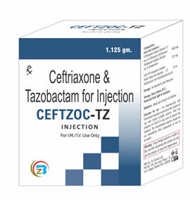 CEFTZOC-TZ 1.125 GM Injection | Ceftriaxone and Tazobactam Injection
